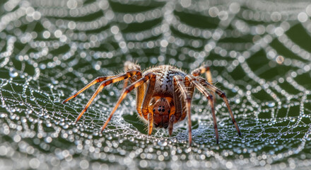 spider on a web