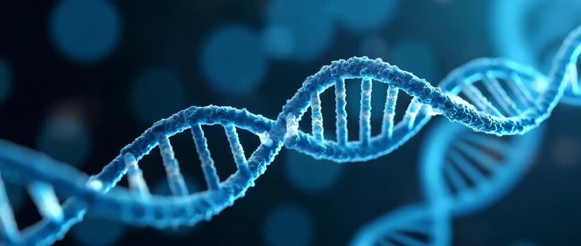 Wallpaper design featuring expansive empty space with sleek minimalist aesthetics that illustrate next gen sequencing through advanced digital visualization of high throughput genomic data state of th