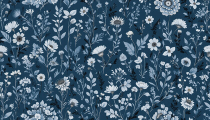 blue fabric texture
