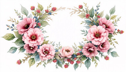 wreath of flowers