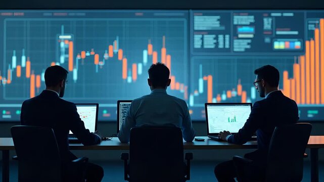 Logistics teams monitoring port congestion USA metrics optimizing cargo routing and scheduling to alleviate delays and maintain supply chain continuity in  Photo Stock  Concept  and empty space on the