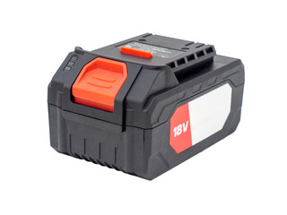 18V Lithium-Ion battery pack with LED display for easy power monitoring. Replacement battery for electric garden or building tools