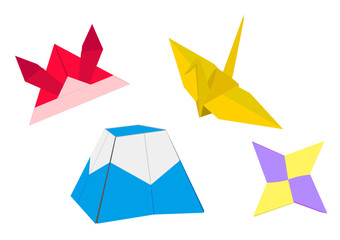 日本をイメージした折り紙セット