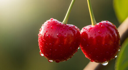 Cherries Close-Up