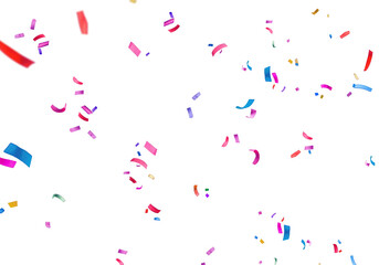 Celebrate success with colorful confetti falling, perfect for party invitations, holiday greetings, and adding a festive touch to your designs, a joy explosion