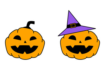 ハロウィンのジャックオーランタン