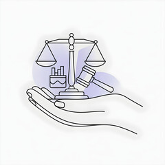 Balancing Scale Symbolizing Equity, Fairness and Justice in Finance and Business”