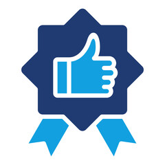 Quality Blue Color Icon