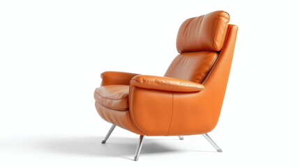 orange office chair