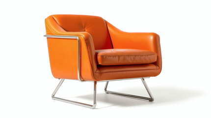 orange office chair