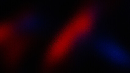 Abstract streaks of vibrant red and deep blue light against a dark moody background