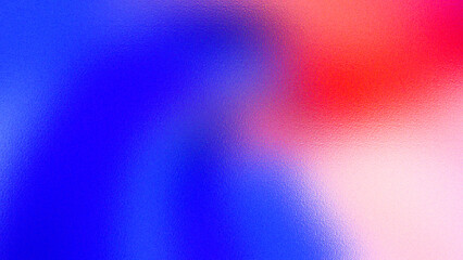 Vibrant abstract background with a textured gradient of bright blue and fiery red colors