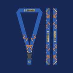 Lanyard ID cards for business offices and companies 