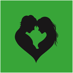 Ornamental Floral Design A classic black and white floral design element featuring elegant, curved leaves and intricate detailing. Perfect for use in decorative borders, logos