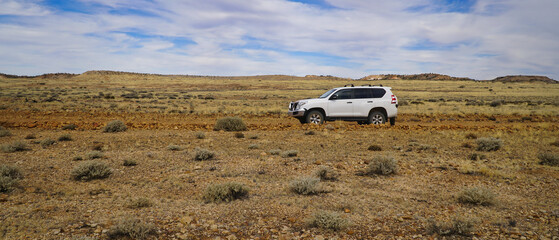 The Painted Desert, Australia a remote desert plain