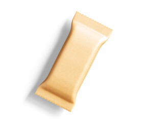 Bar packaging Mockup brown color 3d render for collection