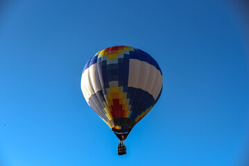 Hot Air Balloons at Balloon Festival in Santa Maria, RS, Brazil