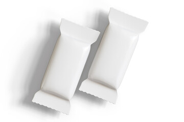 Bar Packaging Mockup White Color Isolated on white background