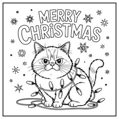 Merry Christmas Coloring Pages