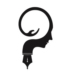 Ornamental Floral Design A classic black and white floral design element featuring elegant, curved leaves and intricate detailing. Perfect for use in decorative borders, logos