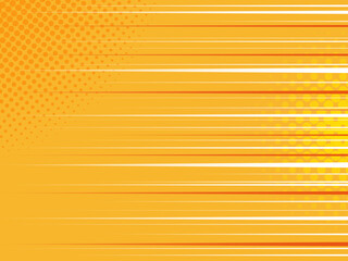 ポップな効果線の背景素材