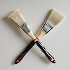 paint brush isolated on white