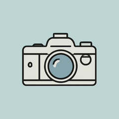 Compact camera design illustration