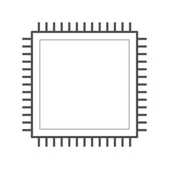 computer chip illustration