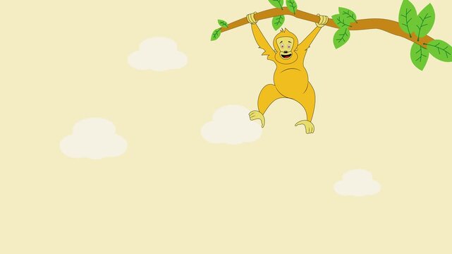 orangutan background suitable for children