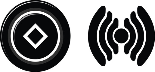 Bluetooth Connection Symbol Vector Illustration