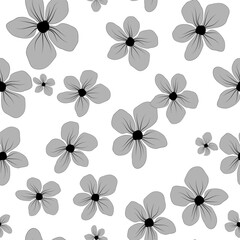 Abstract floral background. Modern design template for decoration design. Beautiful floral background.
