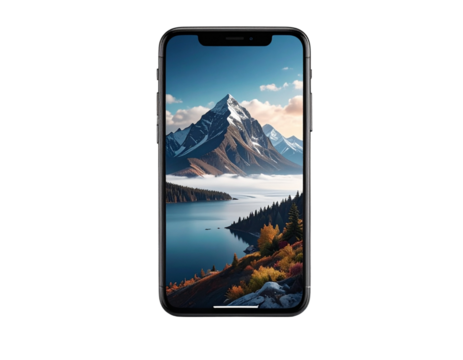  Mobile phone premium png digital device for make mockup 