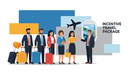 Team Going on Vacation, Presented by Travel Agent, Offering Incentive Travel Program