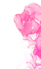 Pastel Pink Watercolor Paint Brush Glitter Gold For Wedding Shape Elements