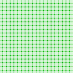 カントリー調のグリーンチェック柄テクスチャー・シームレス背景