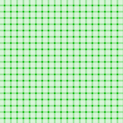 カントリー調のグリーンチェック柄テクスチャー・シームレス背景