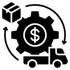 Supply Chain Management Icon