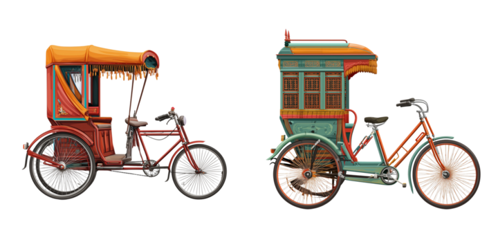 Antique bicycle silhouette icon: Classic vintage transport design