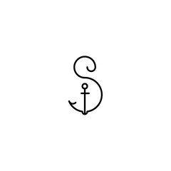 Elegant S blends seamlessly with anchor