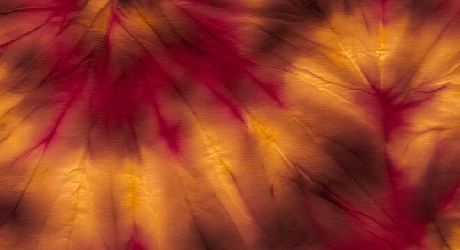 Tie dye abstract tiedye pattern with swirling red and orange colors, a vibrant and energetic background commercial usage