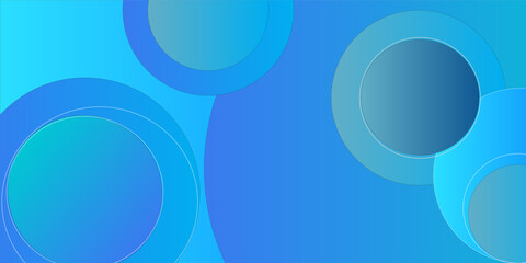 Gradient abstract background with circular line patterns. Vector illustration.
