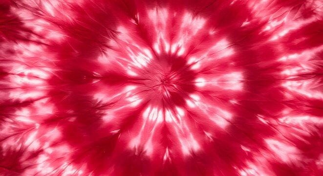 Tie dye abstract red and white tie dye pattern with circular spiral design commercial usage