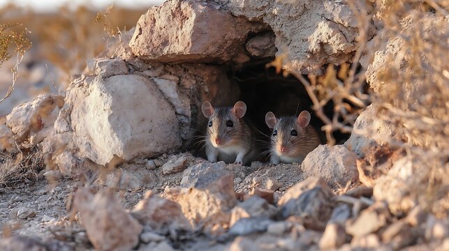 Rats live in the desert in southern arizon