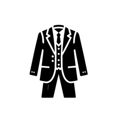 Elegant Stylish Pant Coat Vector Design