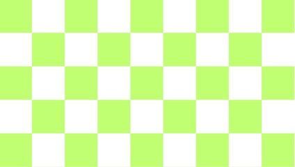 green and white checkered background, Green and White Checkerboard Pattern 