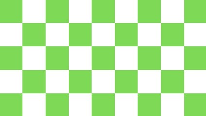 green and white checkered background, Checkerboard Pattern 