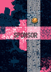 Modern Sports Jersey Design Template |Sublimation Football, Cricket & Teamwear Mockup