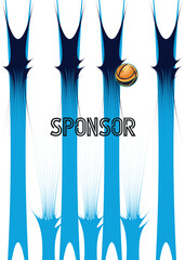 Modern Sports Jersey Design Template |Sublimation Football, Cricket & Teamwear Mockup