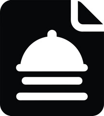 restaurant cloche icon