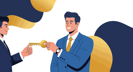 Successful Key Exchange: A Symbol Of Trust, Achievement, And Valuable Agreements